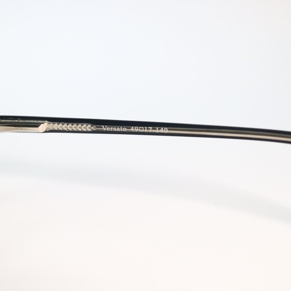 Versato occhiali PT 03 C51 49-17 140 eyeglasses frames round black glasses N6 - Picture 6 of 10